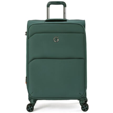 Goby London Light Weight Expandable Soft Luggage Green 30kg GB-3007